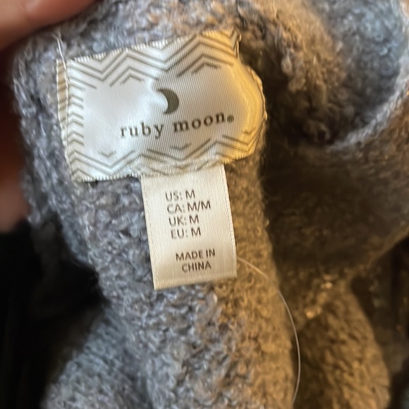 Ruby Moon Metallic Duster Cardigan - Picture 7 of 8